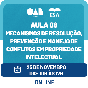 5237 Processo em Propriedade Intelectual: processo civil, penal e meios alternativos de solução de disputas -  Aula 08 Mecanismos de resolução, prevenção e manejo de conflitos em Propriedade Intelectual